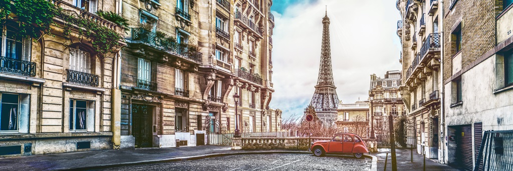 Фотообои Парижские улицы