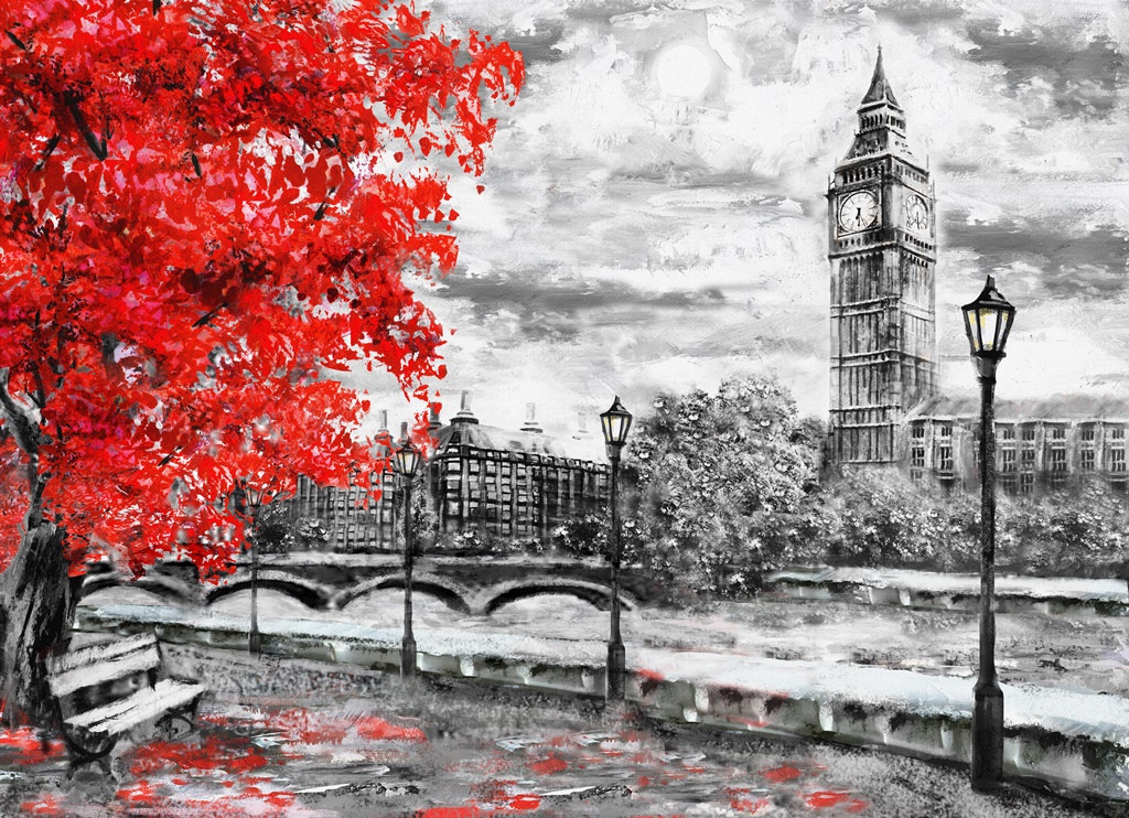 Фотообои Осень в Лондоне
