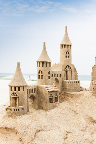 Фотообои в детскую Замок из песка 