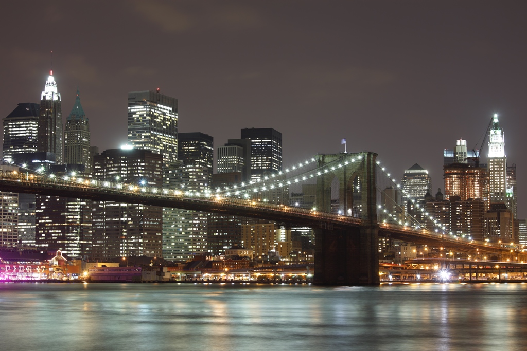 Фотообои Бруклинский мост, Манхэттен
