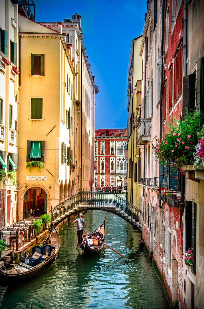 Фотообои Канал в Венеции, Италия