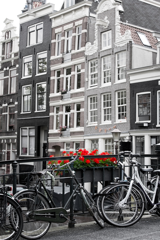 Фотообои Черно-белый Амстердам