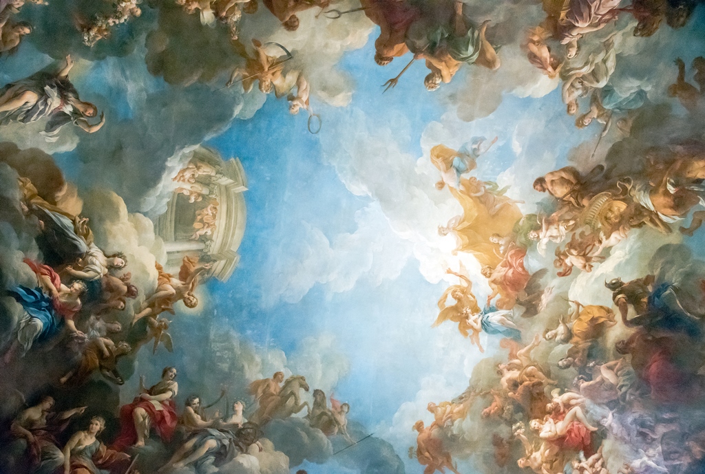 Фотообои Роспись потолка в Версальском дворце