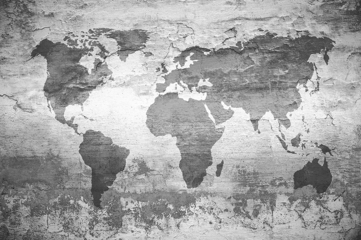 Фотообои карта мира 195274831