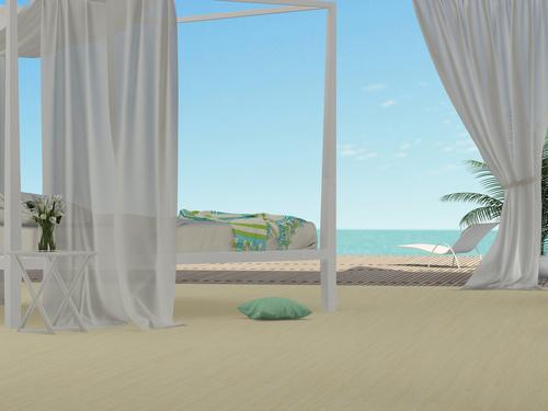 Фотообои вид из окна Дом на пляже 