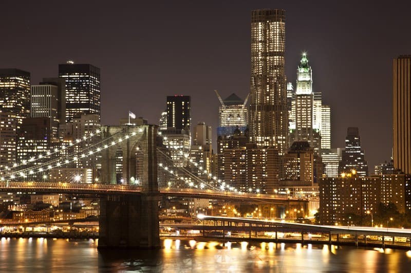 Фотообои Бруклинский мост, Нью-Йорк