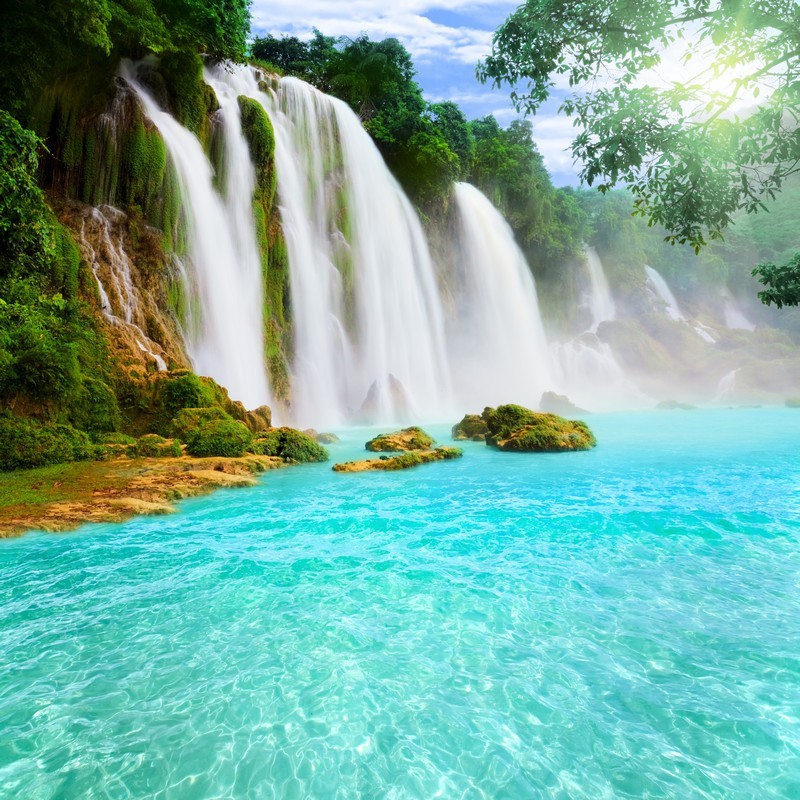 Фотообои Прекрасный водопад