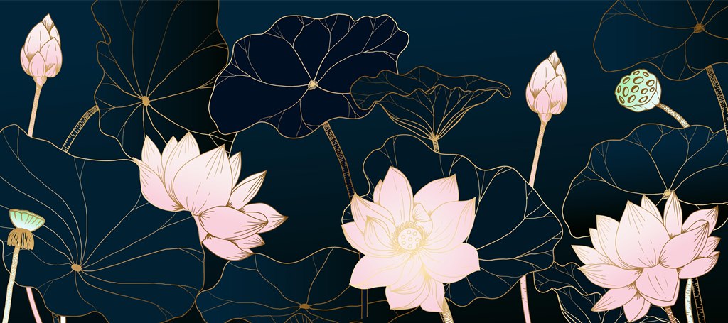 Фотообои Цветы лотоса 