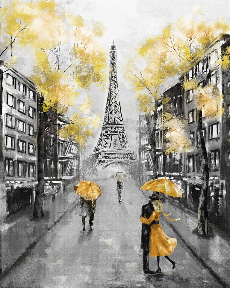 Фотообои Прогулка в Париже