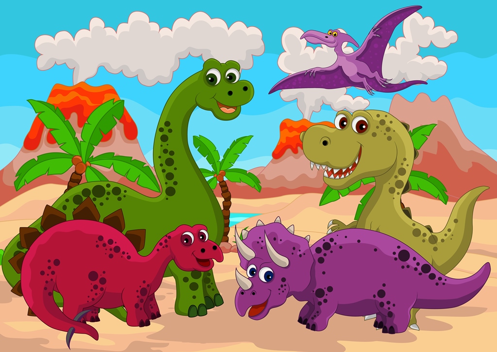 Фотообои в детскую Динозаврия