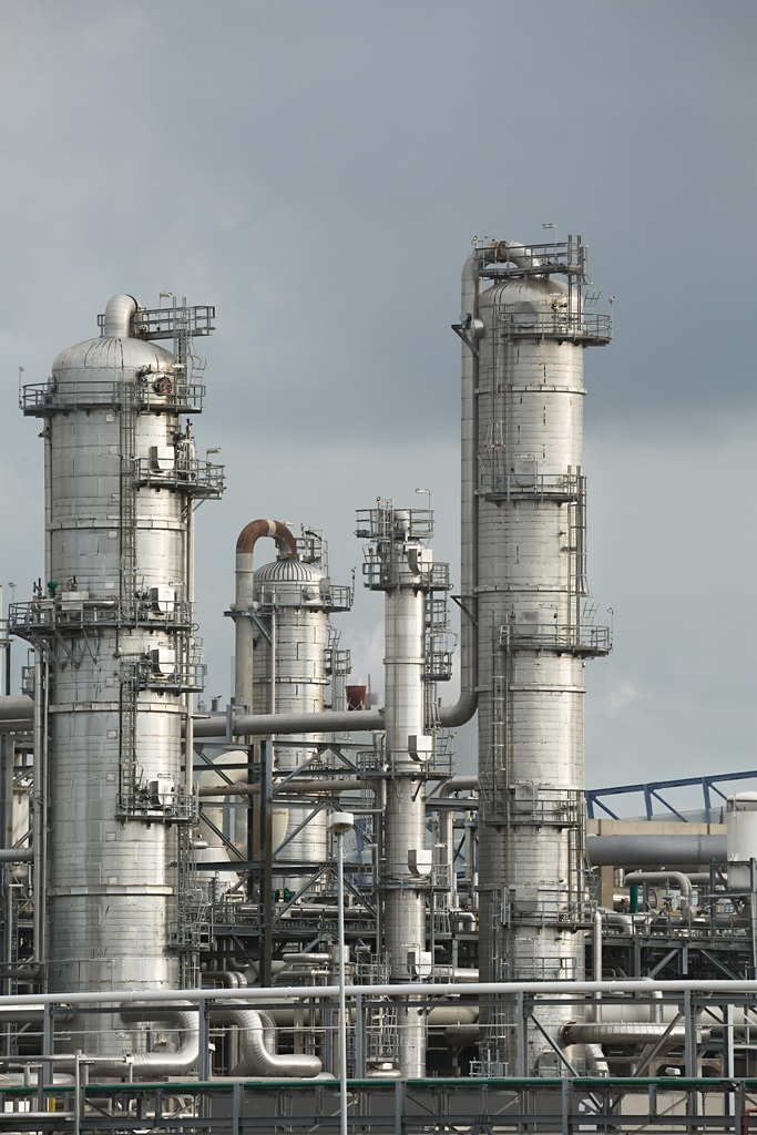 Фотообои Структуры на нефтеперерабатывающем и химическом заводах