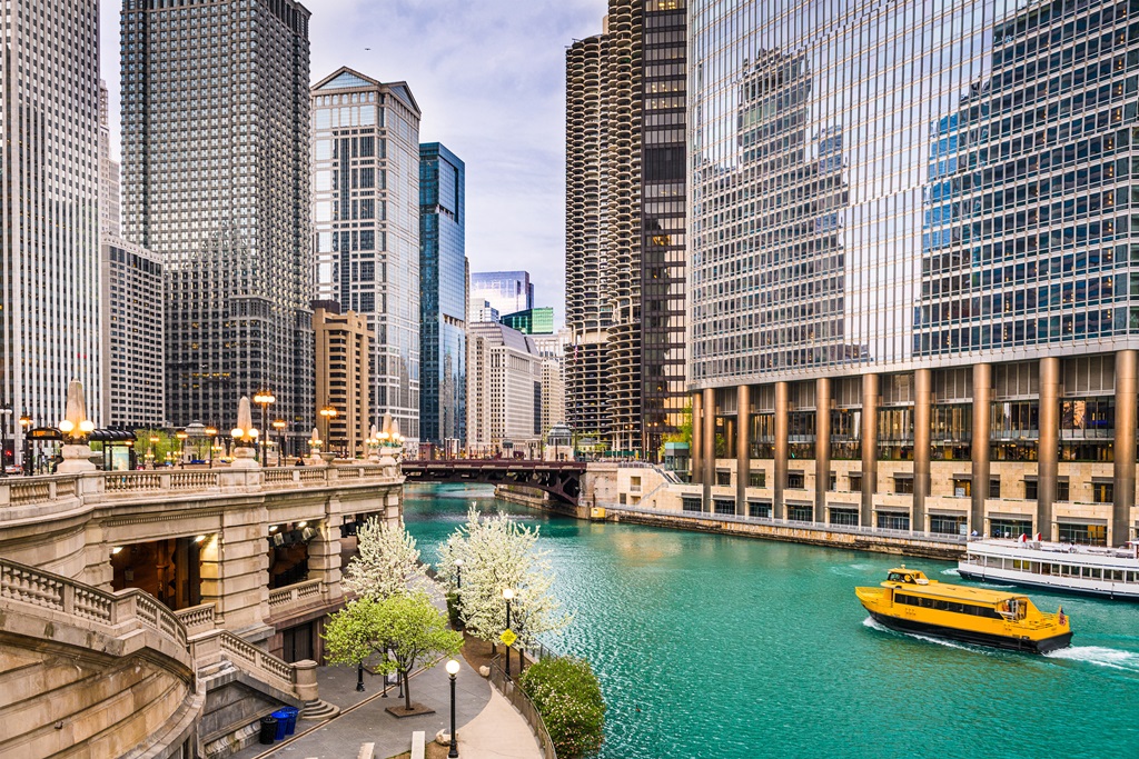 Фотообои Обзорный круиз, Чикаго