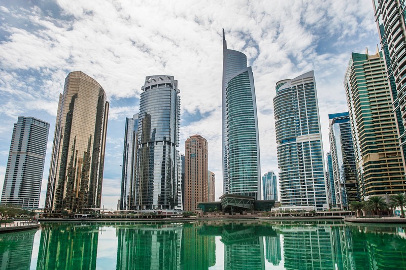 Фотообои Башни в Дубае