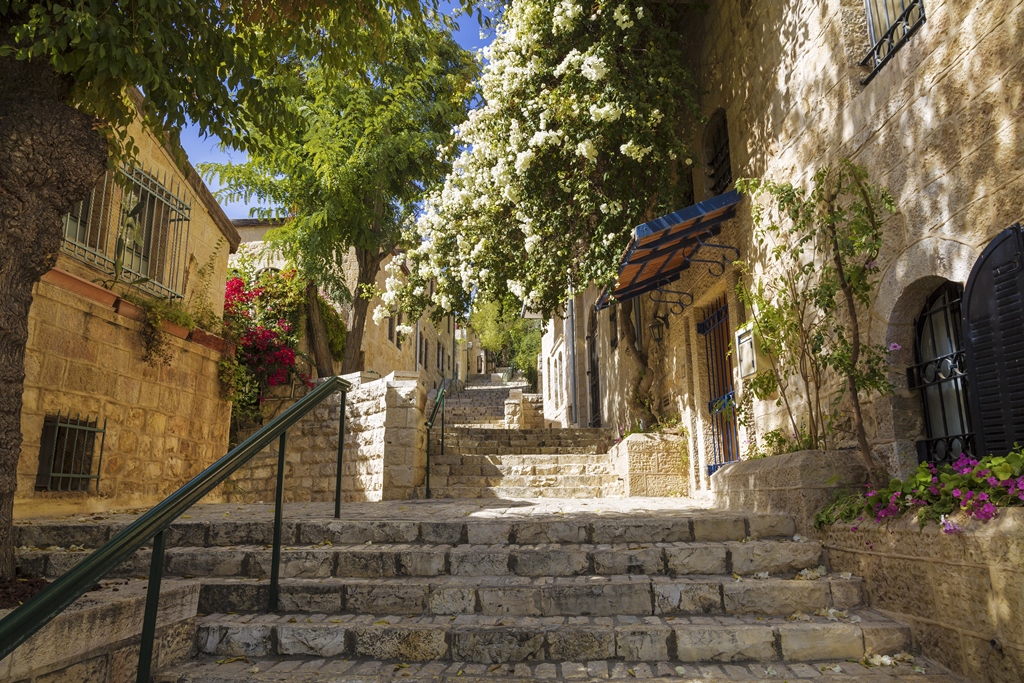 Фотообои Иерусалим, старая улочка