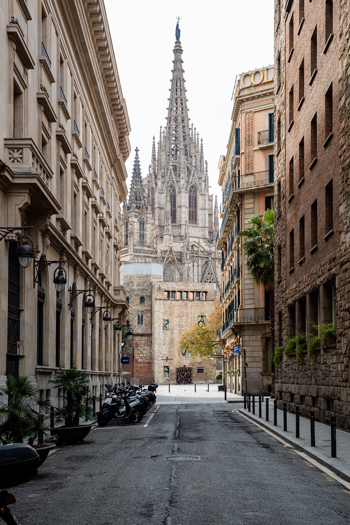 Фотообои Кафедральный собор Барселоны