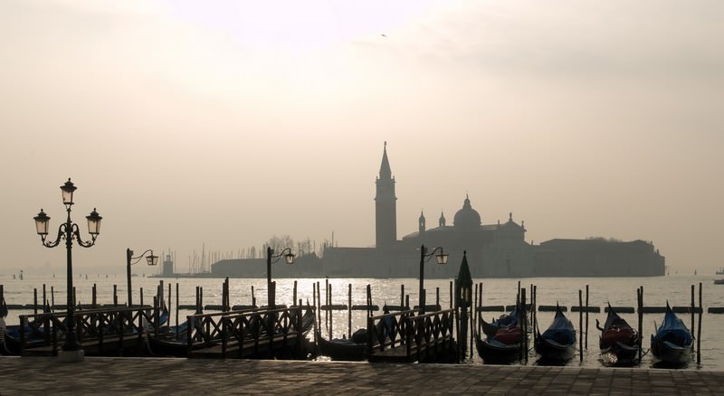 Фотообои Вечерний вид на Сан-Джорджо Маджоре. Венеция