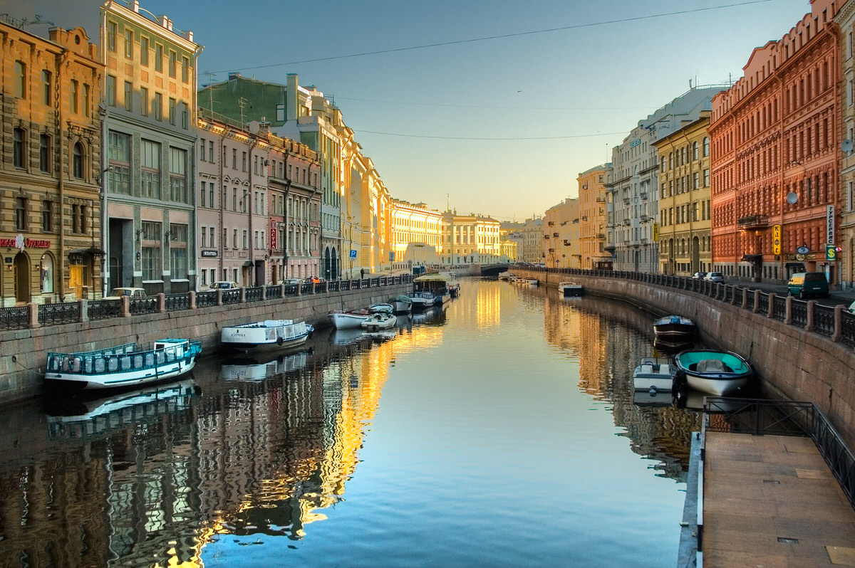 Фотообои Река Мойка в Санкт-Петербурге