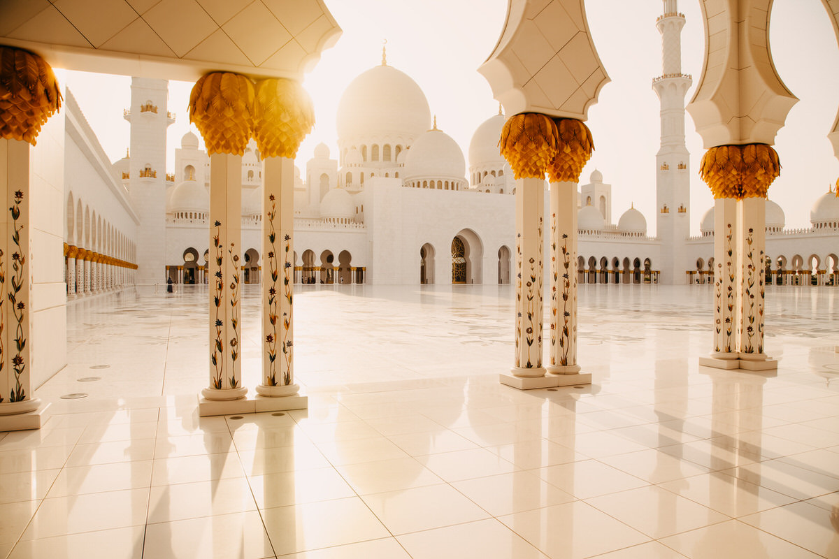 Фотообои Мечеть Шейха Зайда в Абу-Даби