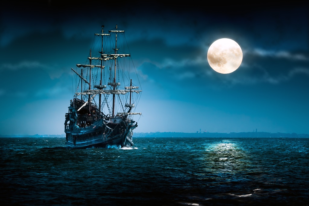 Фотообои Пиратский корабль 