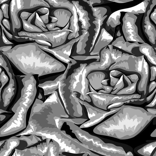 Фотообои Нарисованные розы 