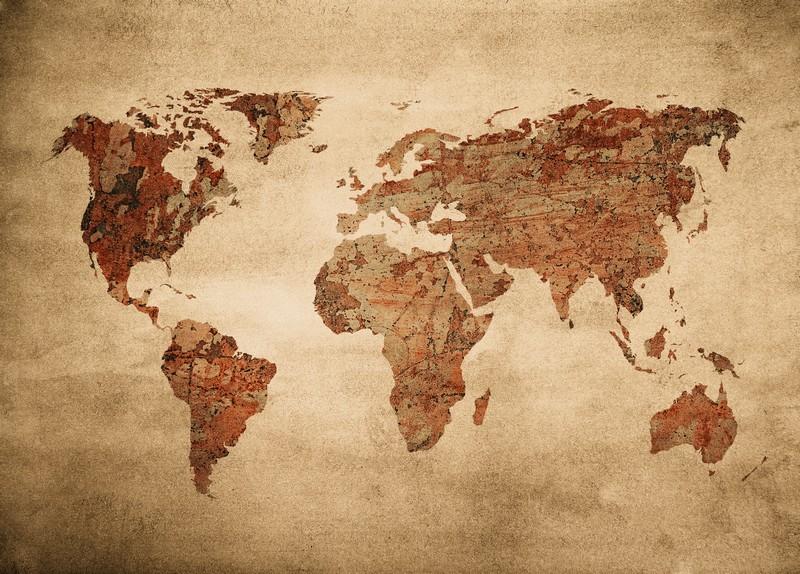 Фотообои карта мира 187188672