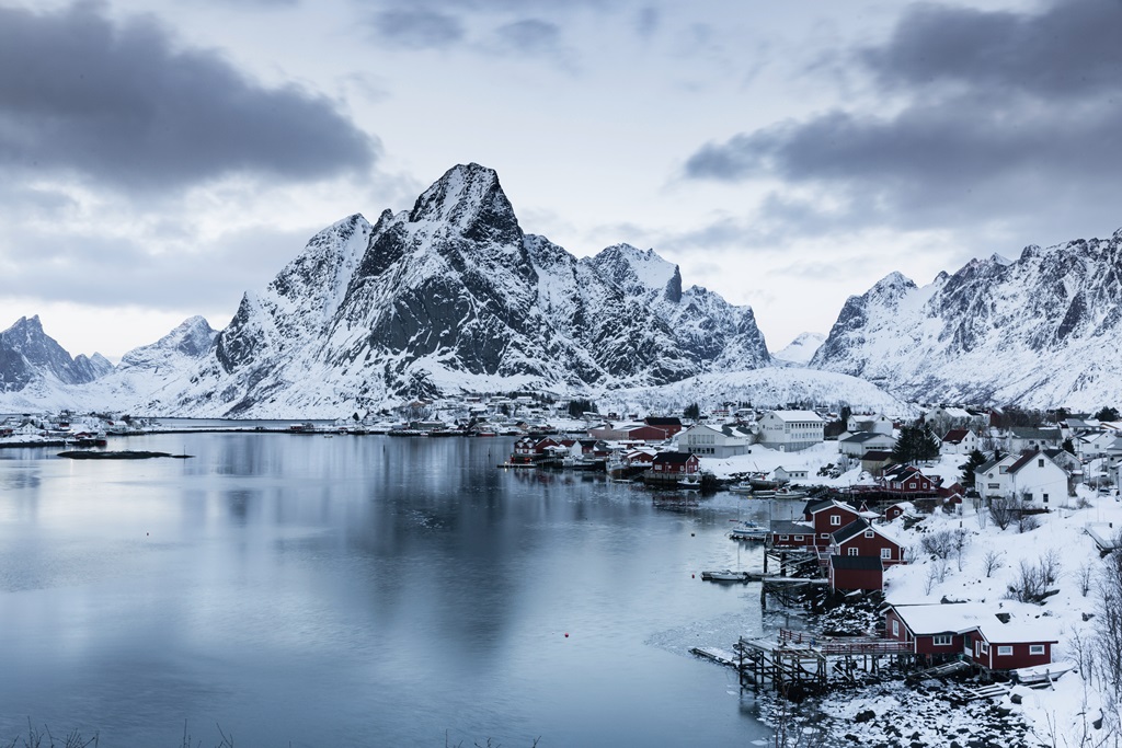 Фотообои Зимняя Норвегия 