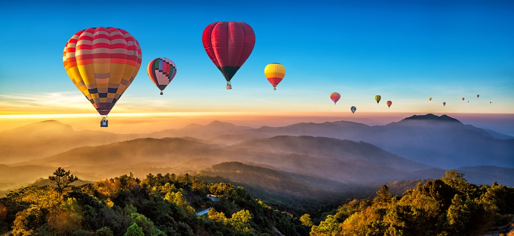 Фотообои Каппадокия воздушные шары
