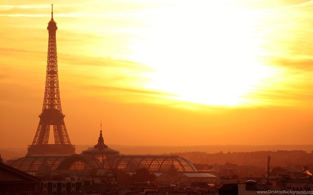Фотообои Рассвет в Париже