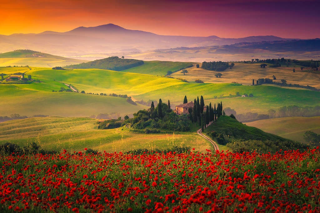 Фотообои Пейзажи Тосканы