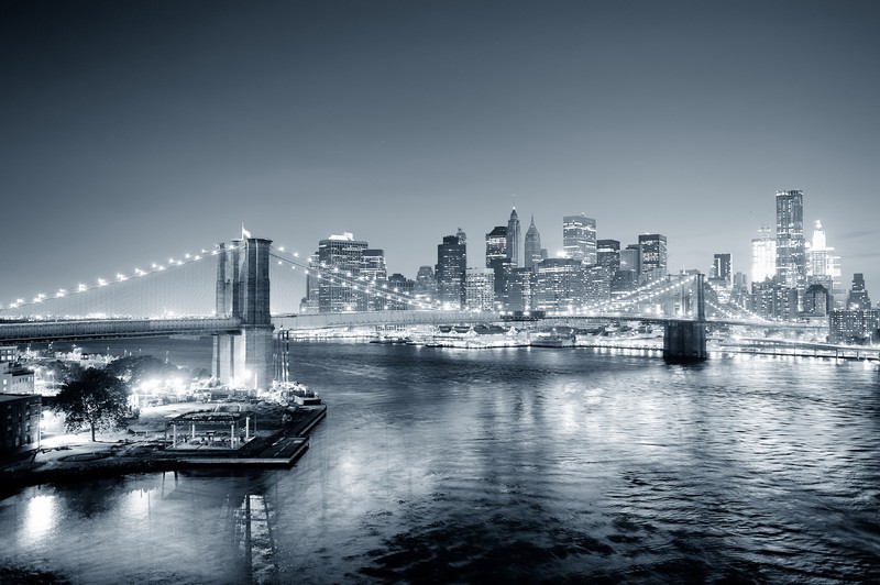 Фотообои Бруклинский мост, Нью-Йорк